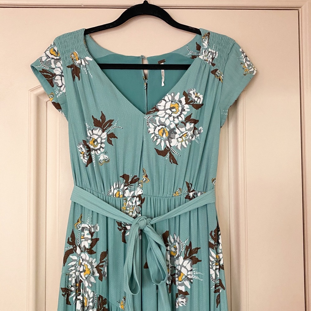 SOLD Free People Floral Maxi Dress